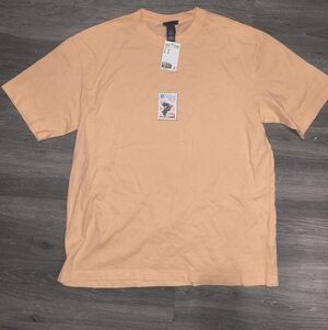 HM Peach Graphic T-Shirt